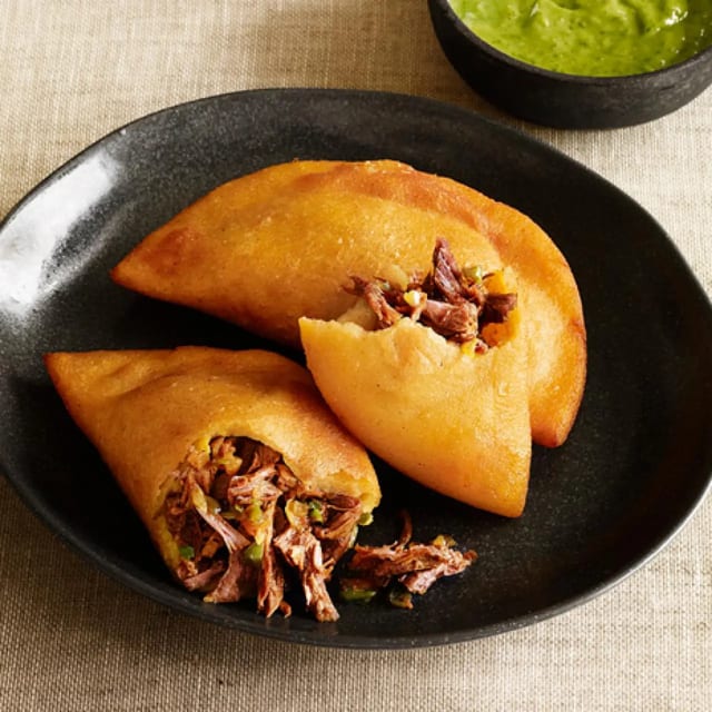 Venezuelan Beef Empanada.