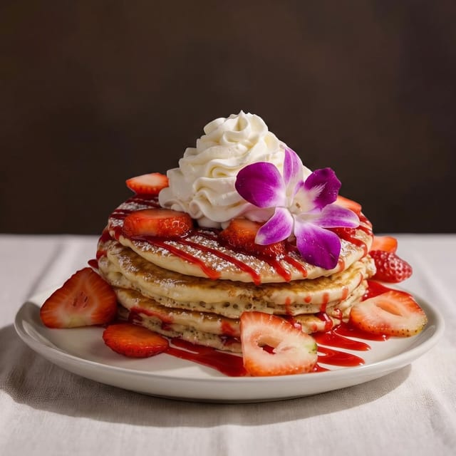 Strawberry Pancakes.